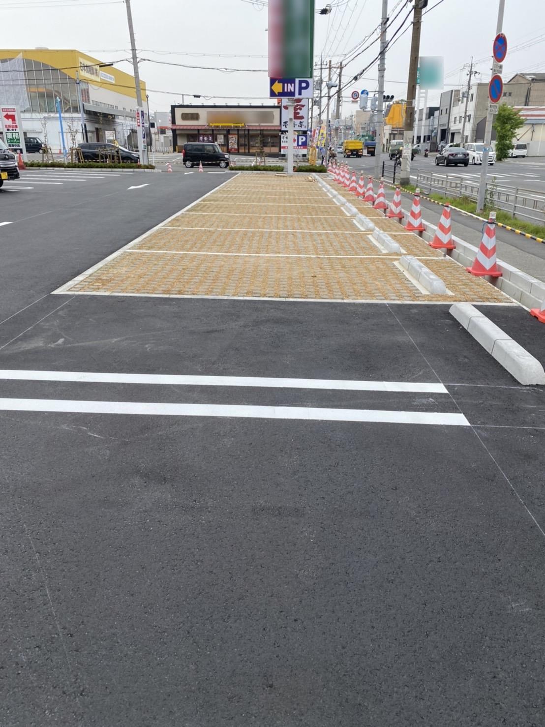 某スーパー　外構工事